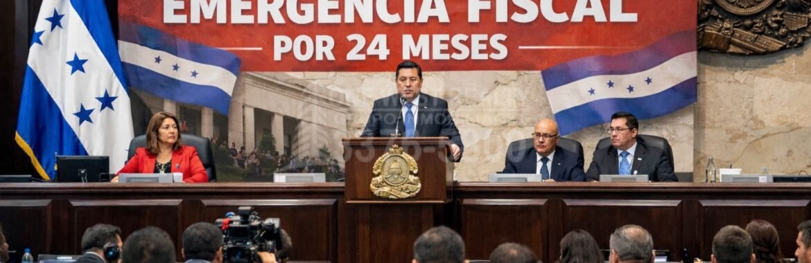 Congreso presenta iniciativa para declarar Emergencia Fiscal por 24 meses