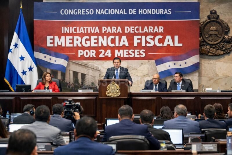 Congreso presenta iniciativa para declarar Emergencia Fiscal por 24 meses