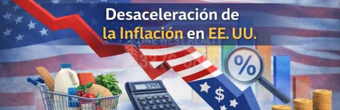 Desaceleración de la Inflación Estados Unidos Experimenta una Desaceleración en la Inflación al 2.4%