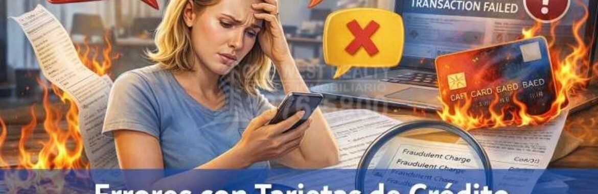 Errores frecuentes con tarjetas de crédito que impactan tus finanzas