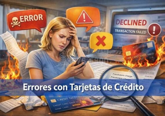 Errores frecuentes con tarjetas de crédito que impactan tus finanzas