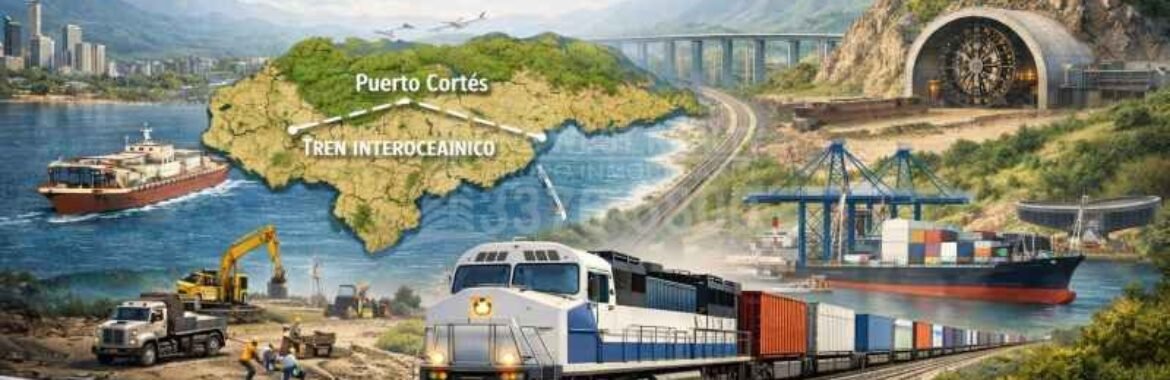 Estudio conceptual del tren interoceánico en Honduras requerirá inversión significativa