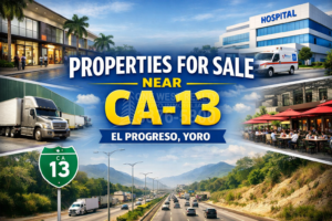 Properties for Sale Near CA-13 in El Progreso Yoro