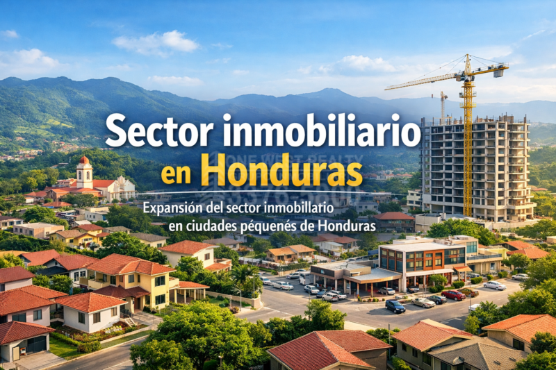 Sector inmobiliario en Honduras Expansión del sector inmobiliario en ciudades pequeñas de Honduras