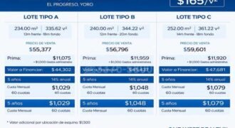 Venta de Lotes en El Progreso Yoro | Residencial Bugambilia