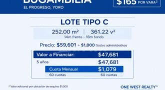 Residencial Bugambilia | Lotes en Venta en El Progreso, Yoro
