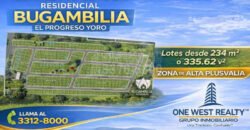 Lotes Disponibles en Residencial Bugambilia – El Progreso, Yoro 