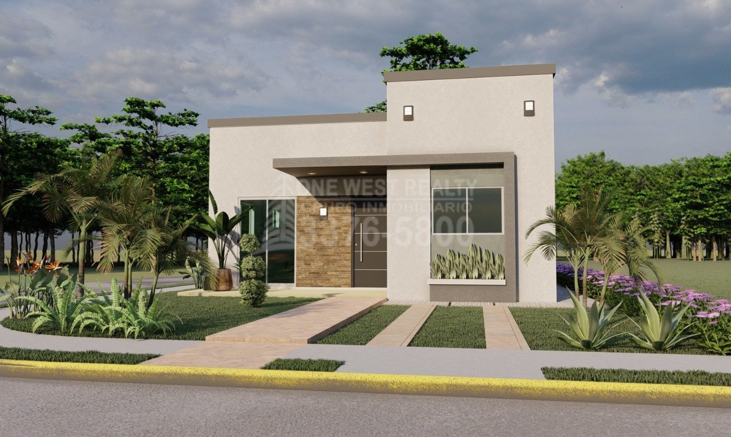 Casa modelo 3 fotografia