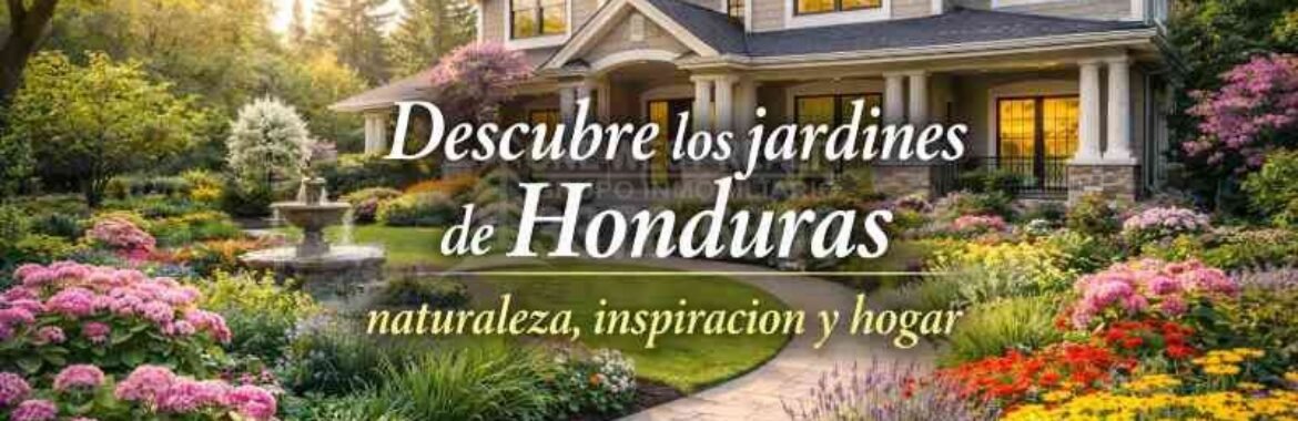 Descubre los jardines de Honduras| naturaleza, inspiración y hogar