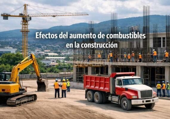 Constructores advierten sobre efectos del aumento de combustibles