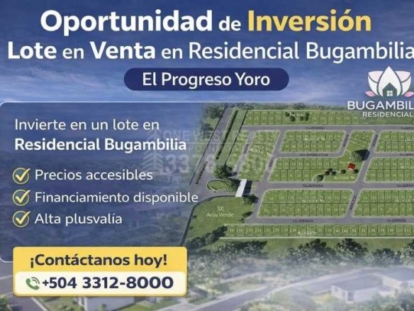Oportunidad de Inversión | Lote en Venta en Residencial Bugambilia