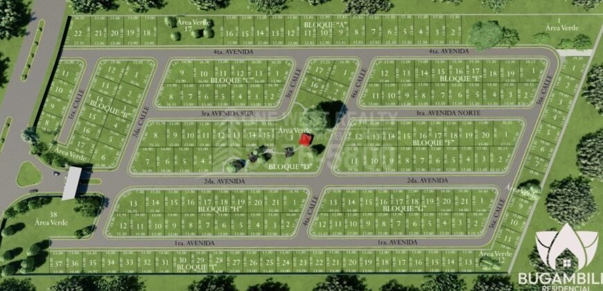 Lotes Disponibles en Residencial Bugambilia – El Progreso, Yoro 