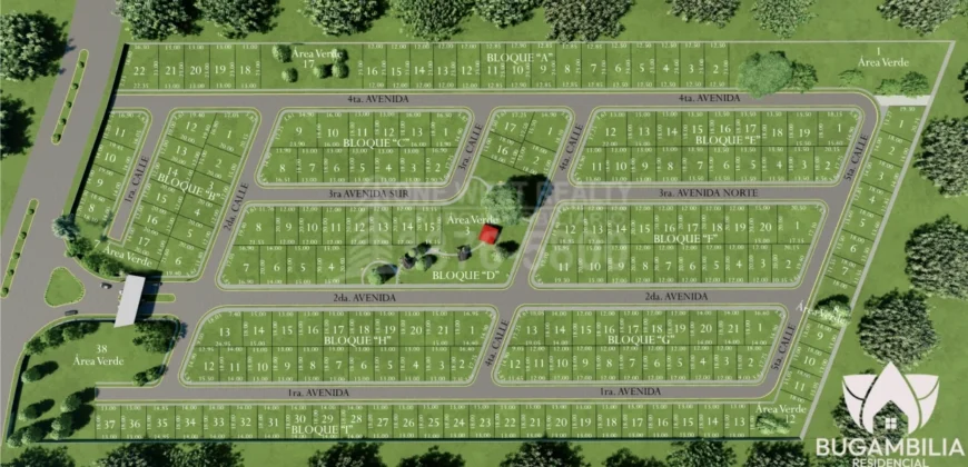 Lotes de Terreno-Preventa en El Progreso Yoro| Residencial Bugambilia