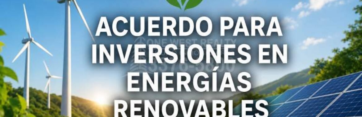 Acuerdo entre la UE y AHER para fomentar inversiones en energías renovables