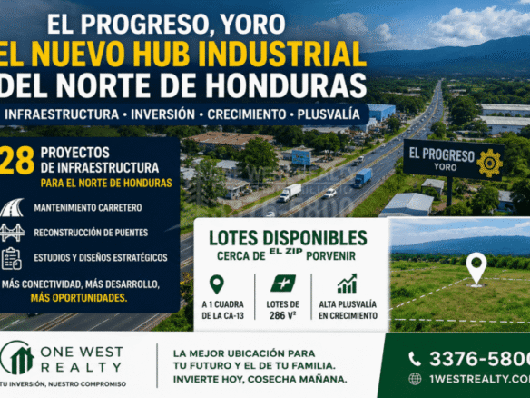 El Progreso Yoro crecimiento inmobiliario