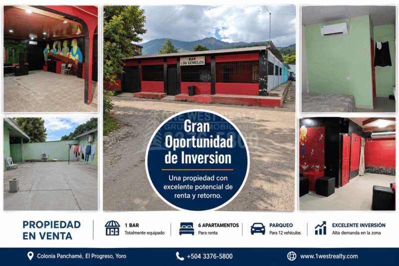 Gran Oprtunidad de Inversion Bar-Restaurante y 6 apartamentos