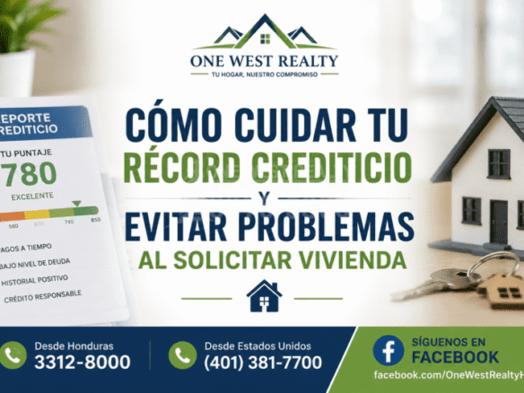 récord crediticio para vivienda en Honduras
