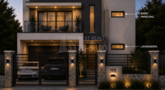 Ahora en Preventa Casa Estilo Contemporáneo de 3 Habitaciones y 2.5 Baños en El Progreso, Yoro