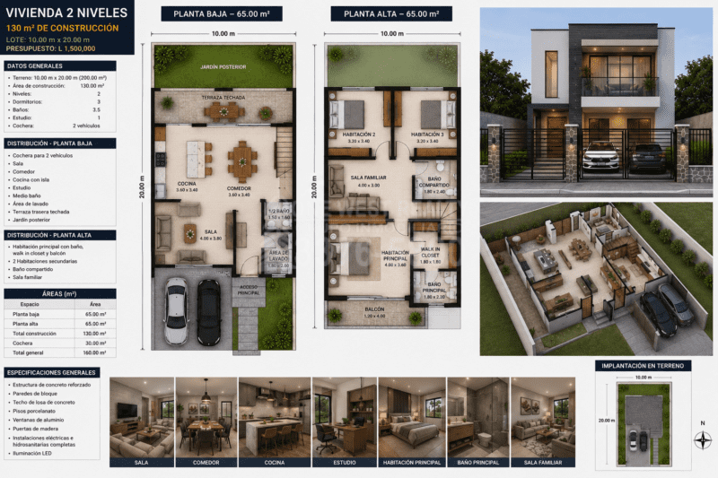 Ahora en Preventa Casa Estilo Contemporáneo de 3 Habitaciones y 2.5 Baños en El Progreso, Yoro