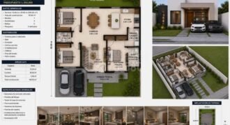 PREVENTA | Moderna Residencia Contemporánea de 3 Habitaciones y 2 Baños en El Progreso, Yoro