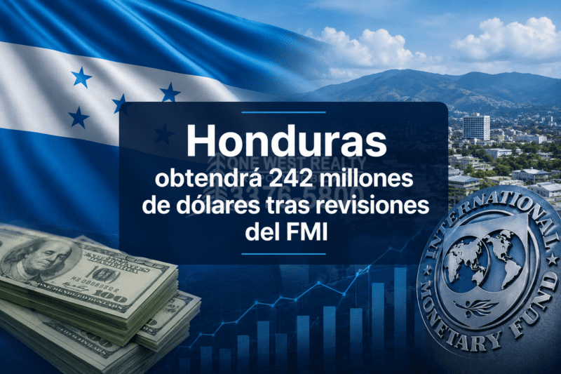 Honduras obtendrá 242 millones de dólares tras revisiones del FMI