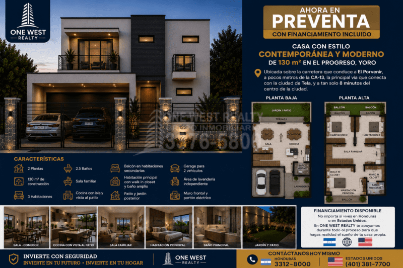 Casa en Preventa El Progreso Yoro