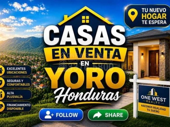 Casas en venta en Yoro Honduras