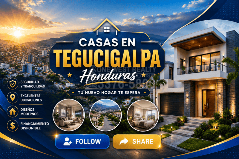 Casas en Tegucigalpa, Honduras