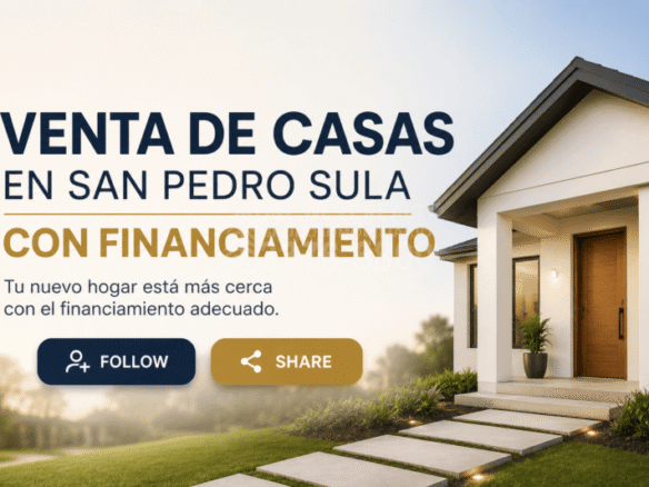 One West Realty impulsa la venta de casas en San Pedro Sula con financiamiento, asesoría personalizada y gestión completa para comprar vivienda.