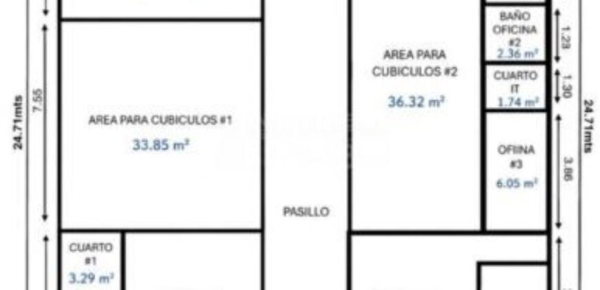 Oficinas Corporativas en Alquiler en San Pedro Sula