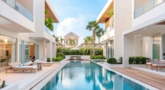 Villa en venta con piscina y sauna en Miami Beach