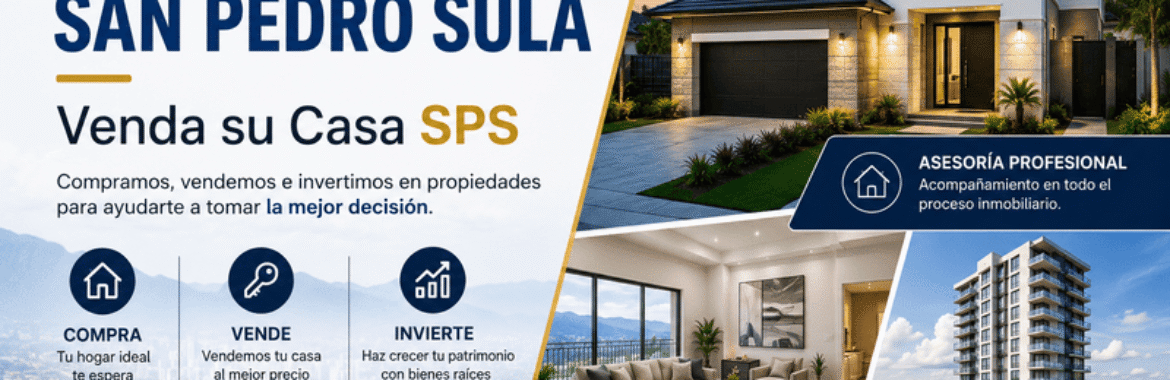 Inmobiliarias San Pedro Sula | Venda su casa SPS