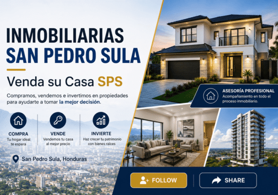 Inmobiliarias San Pedro Sula | Venda su casa SPS