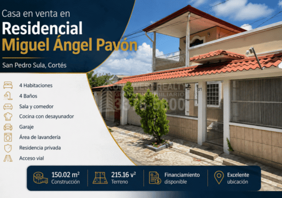 Residencial Miguel Ángel Pavón | Casas y Propiedades en SPS