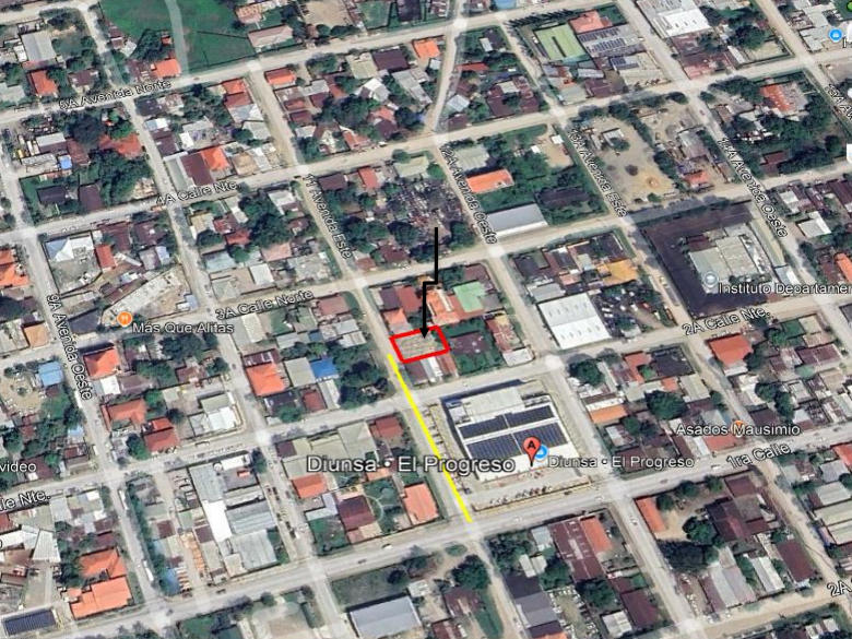 Terreno en Venta en Barrio Montevideo, El Progreso, Yoro