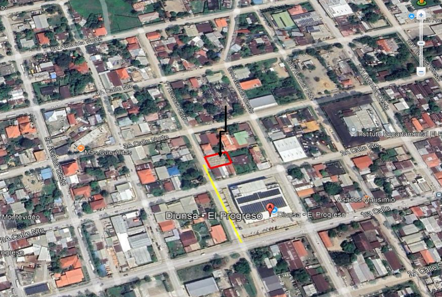 Terreno en Venta en Barrio Montevideo, El Progreso, Yoro