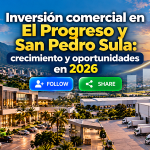Inversión comercial en El Progreso y San Pedro Sula: crecimiento y oportunidades en 2026