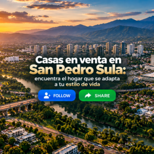 Casas en venta en San Pedro Sula: encuentra el hogar que se adapta a tu estilo de vida