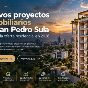 Nuevos proyectos inmobiliarios en San Pedro Sula amplían la oferta residencial en 2026