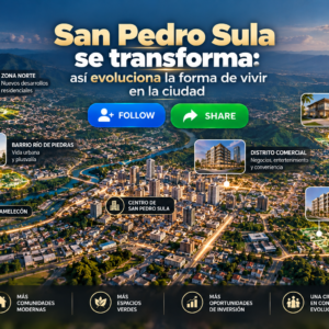 San Pedro Sula se transforma: así evoluciona la forma de vivir en la ciudad