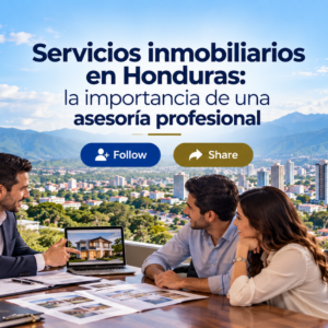 Servicios inmobiliarios en Honduras: la importancia de una asesoría profesional